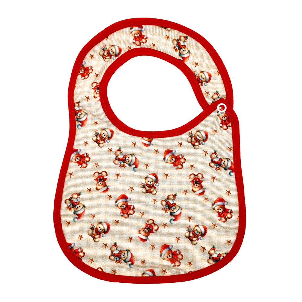 Bavaglino DAZZLE cm.18x27 in piquet con allacciatura bottone