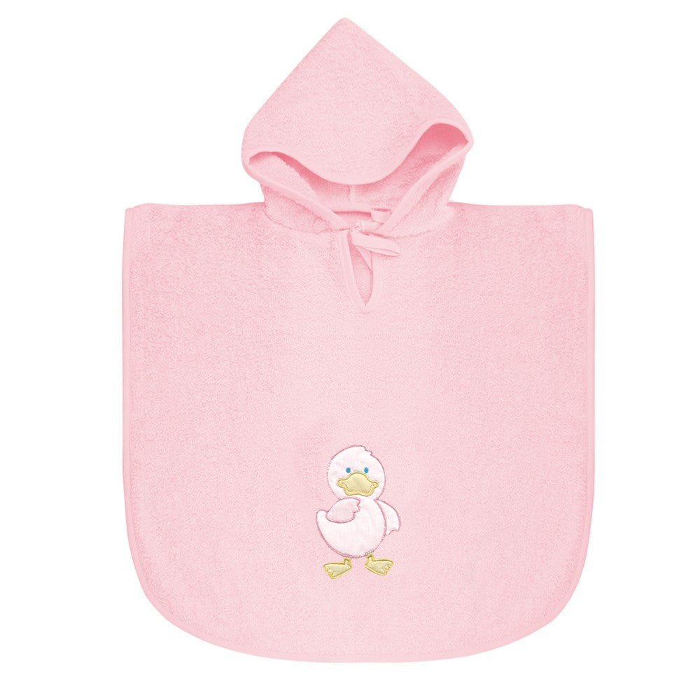 Poncho bimbo DUCK cm.45x47 con cappuccio - in spugna