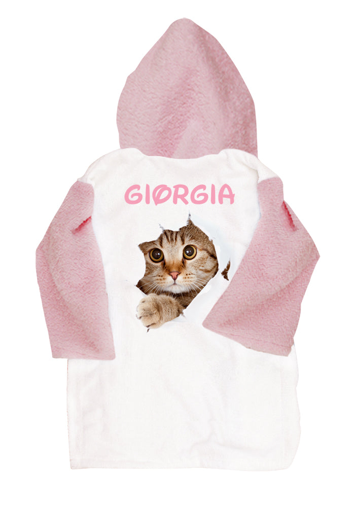 Accappatoio PERSONALIZZATO taglia 4/5 ANNi