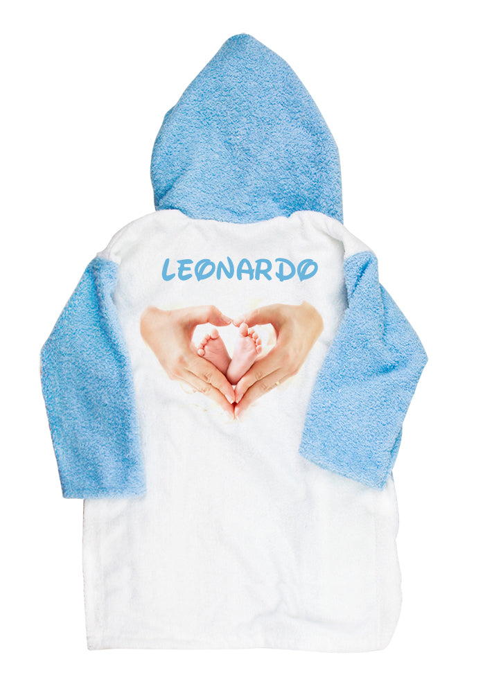 Accappatoio PERSONALIZZATO taglia 4/5 ANNi