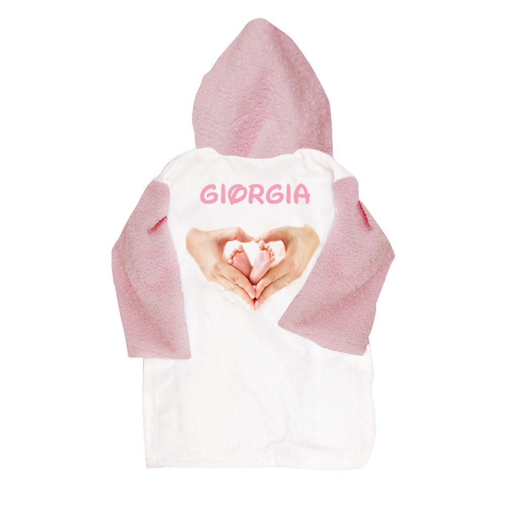 Accappatoio PERSONALIZZATO taglia 4/5 ANNi