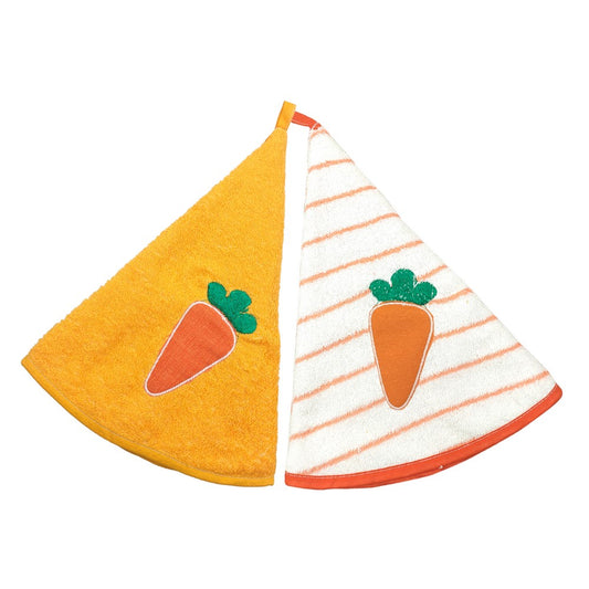 Asciugamano rotondo girella GAIA conf.da 2 pezzi