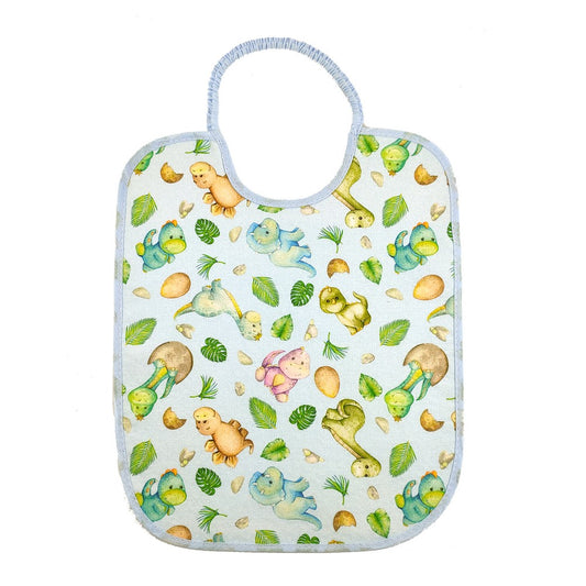 Bavaglino SPLASH in tela accoppiata con spugna cm.27x34 con elastico