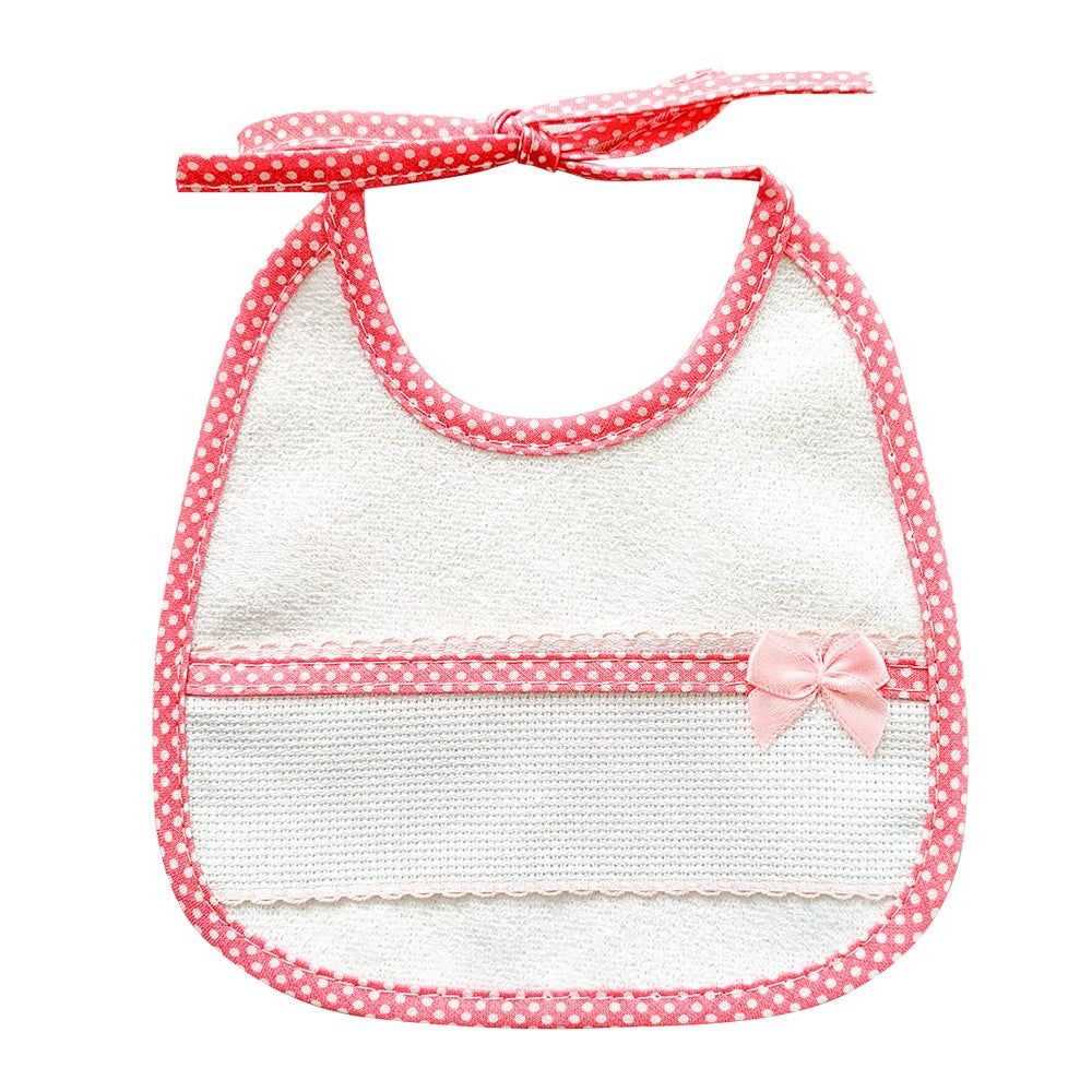 Bavetta LADY cm.16x17 con fascia da ricamare