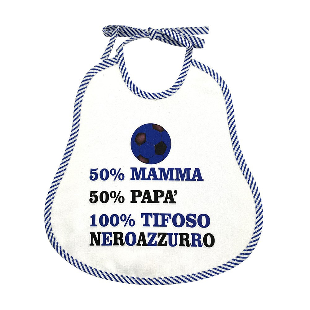 Bavetta I TIFOSI cm.24x24 con laccetti stampati