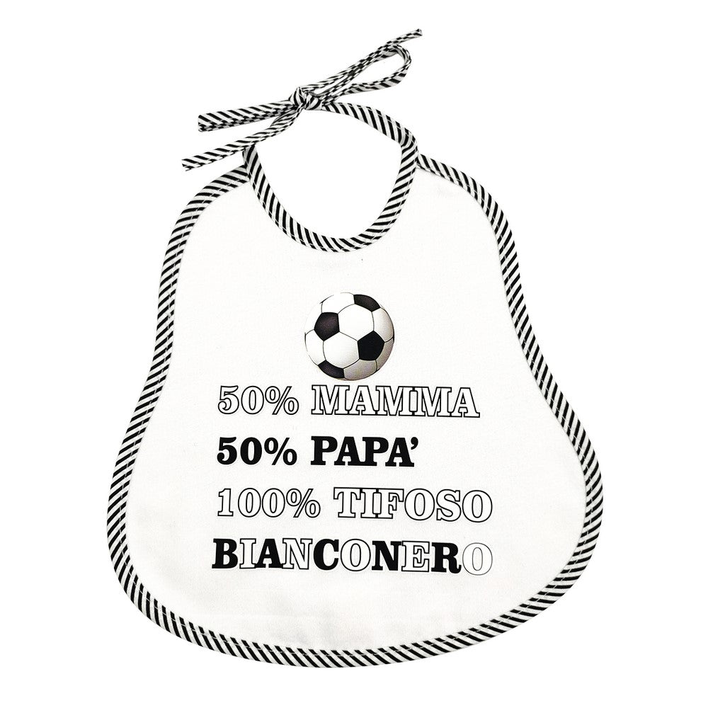 Bavetta I TIFOSI cm.24x24 con laccetti stampati