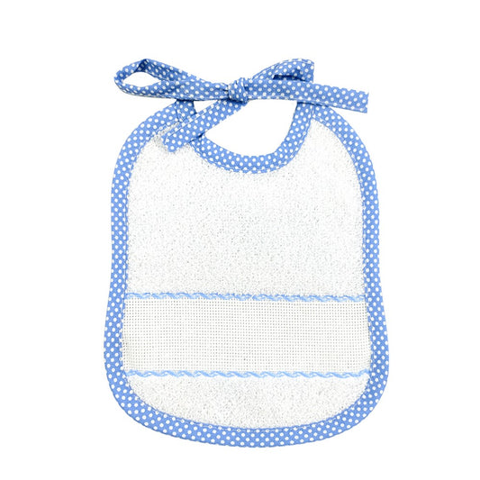 Bavetta da ricamare ANNIBALE cm 16x20 con laccetti in spugna