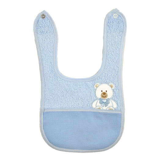 Bavetta I'M A STAR cm.18x30 con bottone e tasca da ricamare