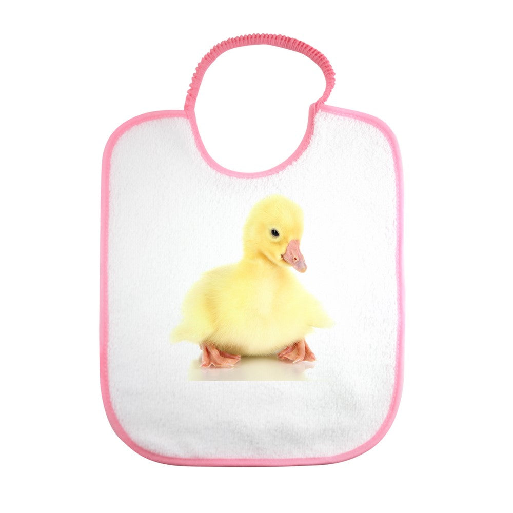 Confezione 2 bavaglini COCCOLOSO con elastico cm.27x30 CON STAMPA FOTOGRAFICA