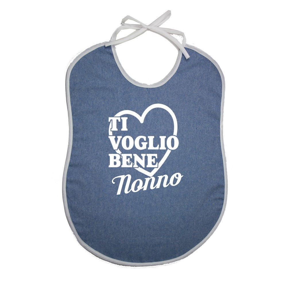 Bavaglione JEANS frasi spiritose ADULTO