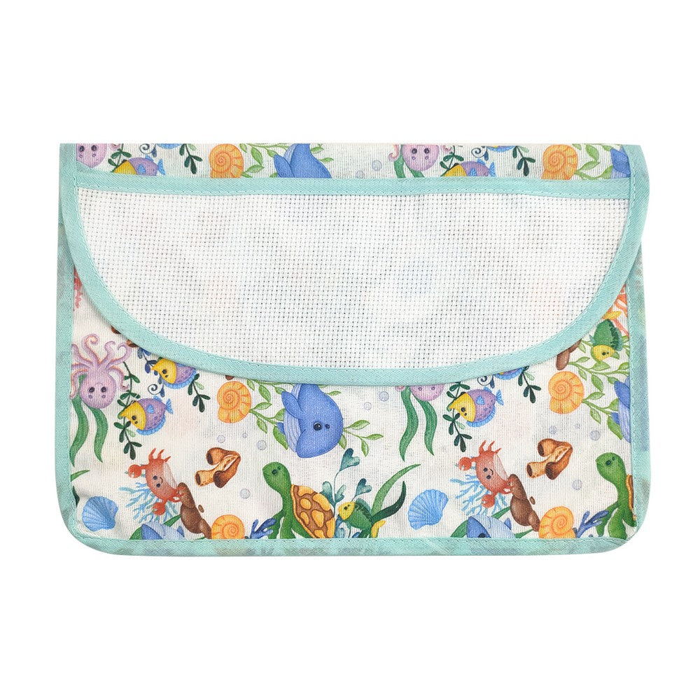 Bustina SEBASTIAN cm. 20x29 con tasca in etamine