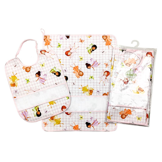 Set Asilo confezione 2 pezzi GIAMPI da ricamare