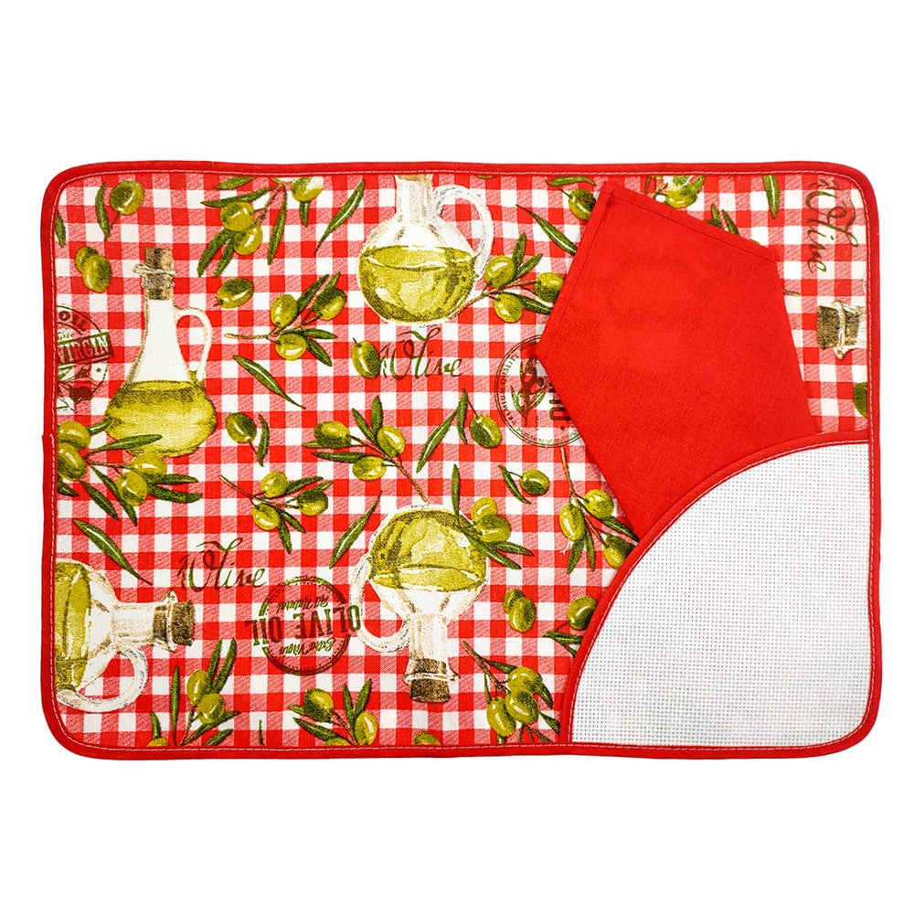 Set I Colazione PRIMAVERA: tovaglietta+Tovagliolo da ricamare