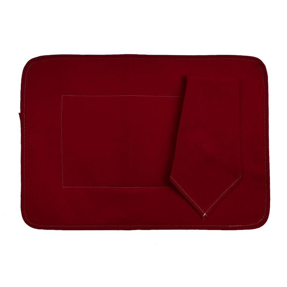 Set prima colazione SIENA:tovaglietta imbottita+tovagliolo