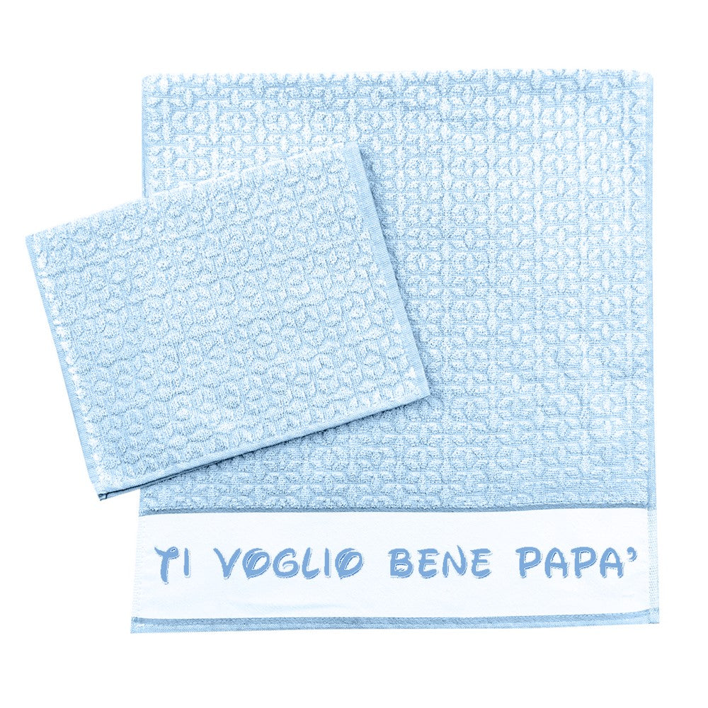 Coppietta spugna PERSONALIZZA con frasi dedicate alla MAMMA, al PAPA', ai NONNI