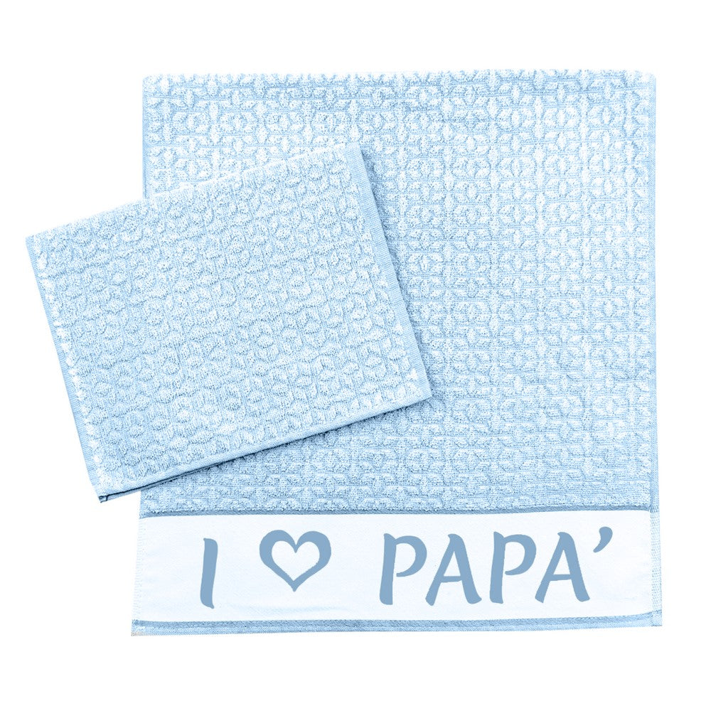 Coppietta spugna PERSONALIZZA con frasi dedicate alla MAMMA, al PAPA', ai NONNI