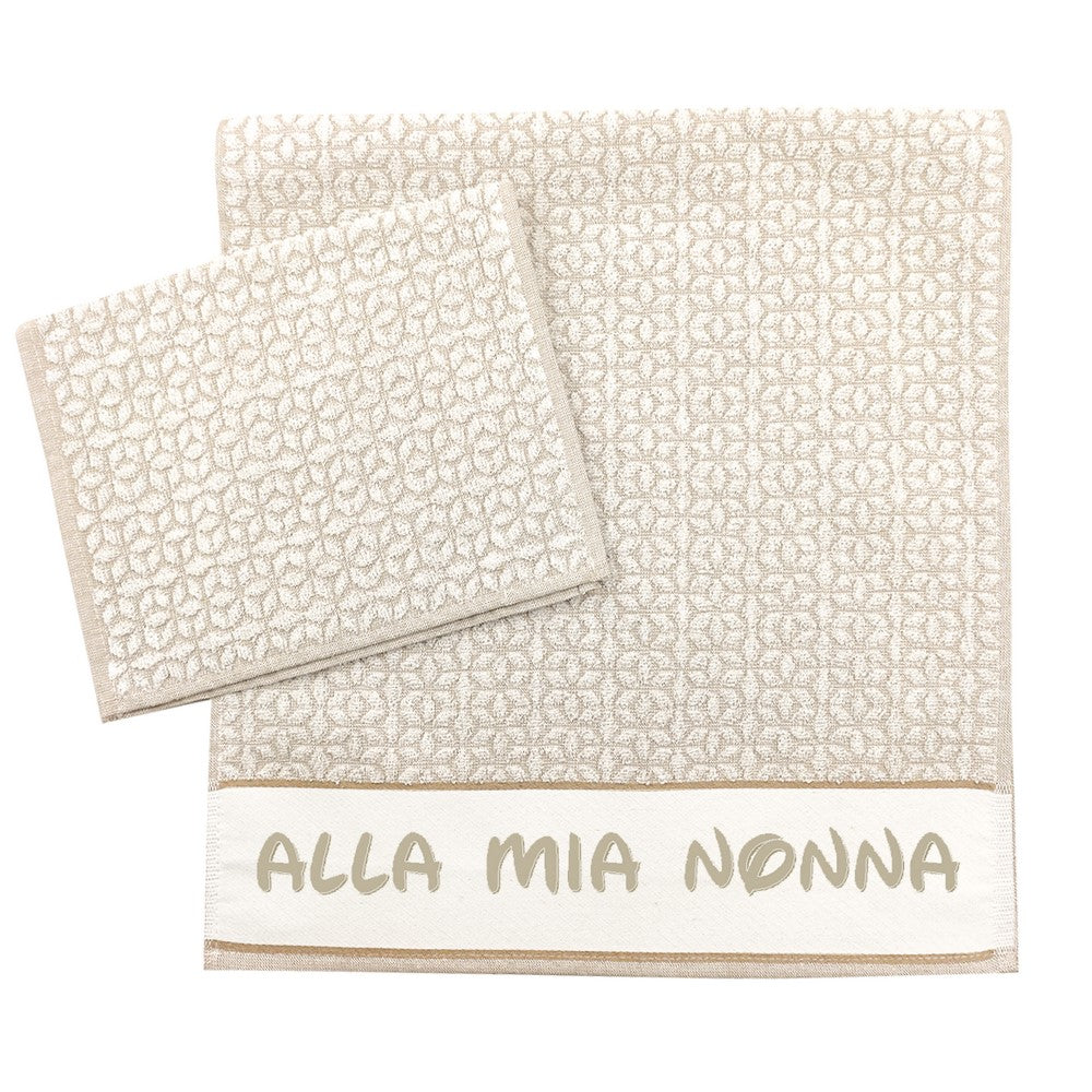 Coppietta spugna PERSONALIZZA con frasi dedicate alla MAMMA, al PAPA', ai NONNI