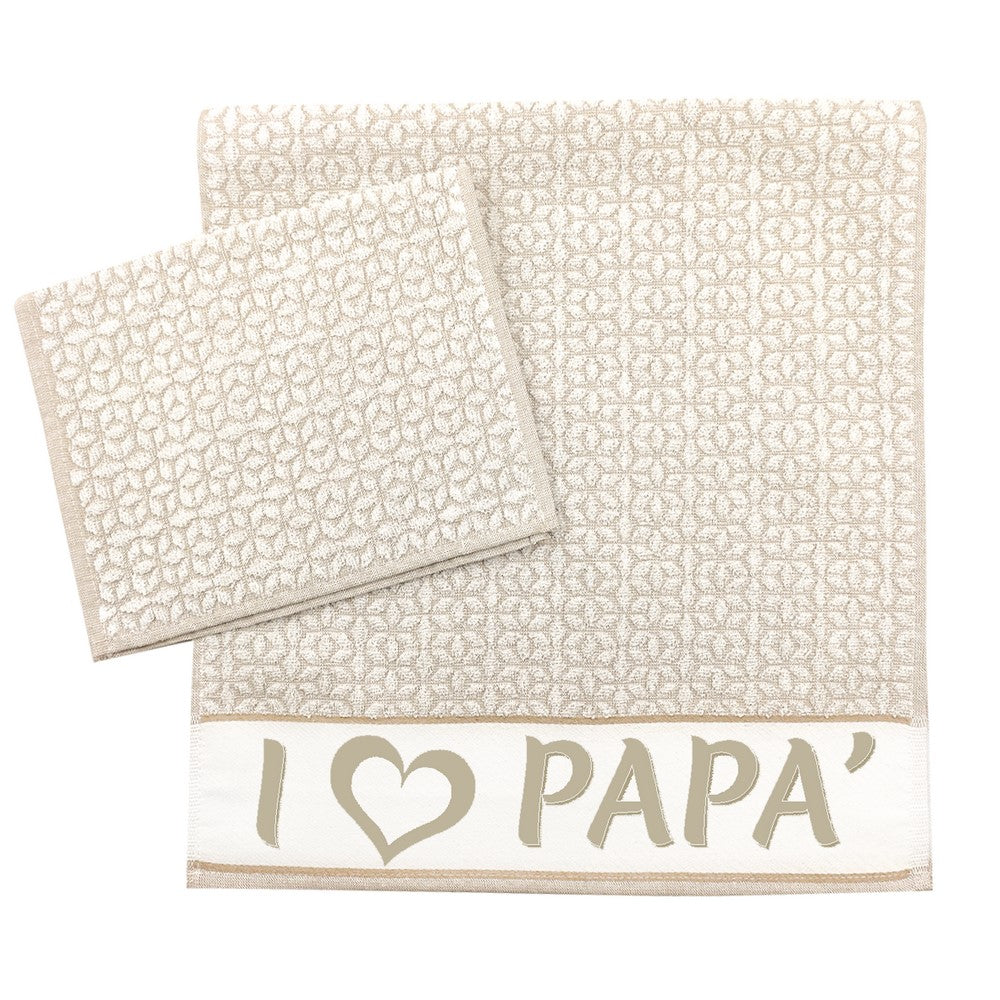 Coppietta spugna PERSONALIZZA con frasi dedicate alla MAMMA, al PAPA', ai NONNI