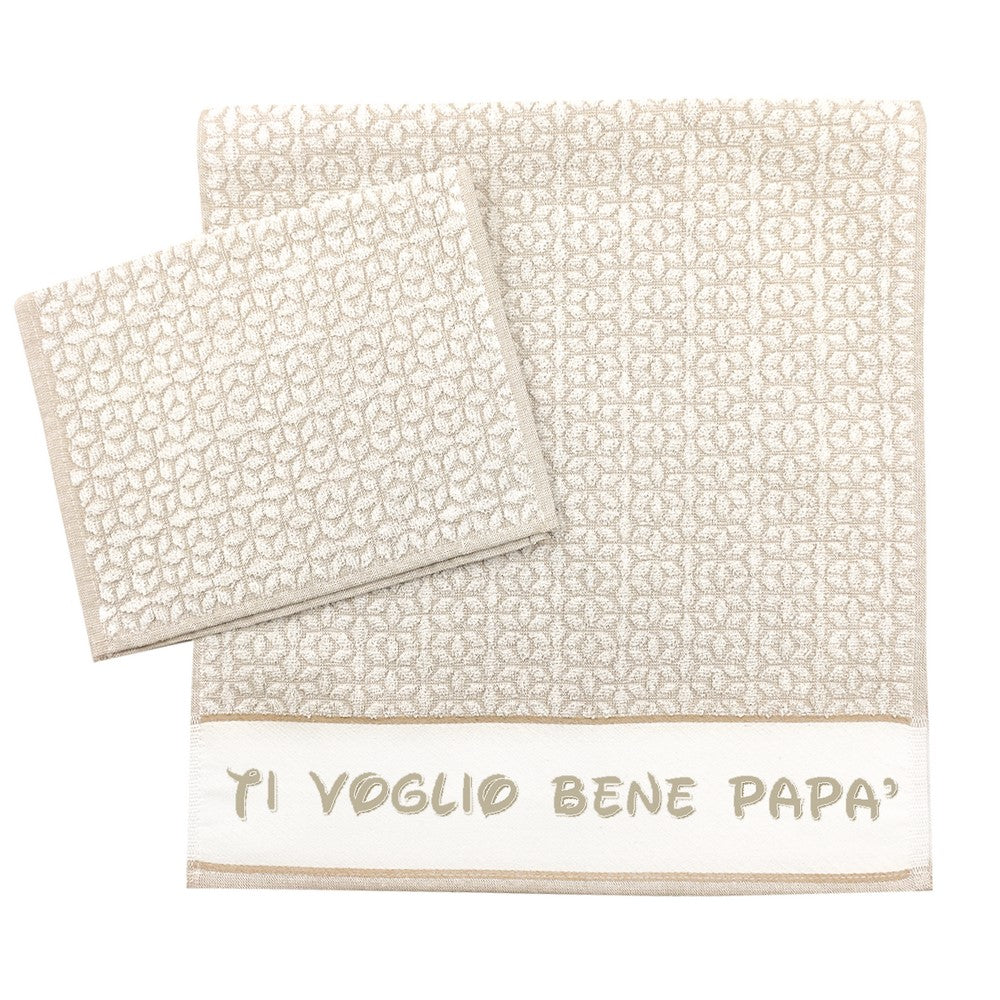 Coppietta spugna PERSONALIZZA con frasi dedicate alla MAMMA, al PAPA', ai NONNI