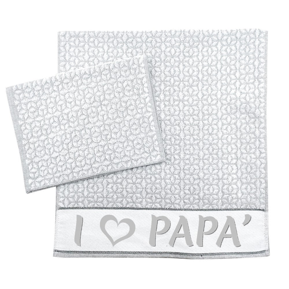 Coppietta spugna PERSONALIZZA con frasi dedicate alla MAMMA, al PAPA', ai NONNI