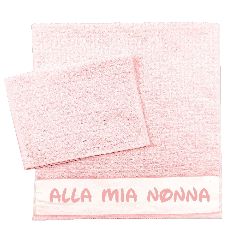 Coppietta spugna PERSONALIZZA con frasi dedicate alla MAMMA, al PAPA', ai NONNI