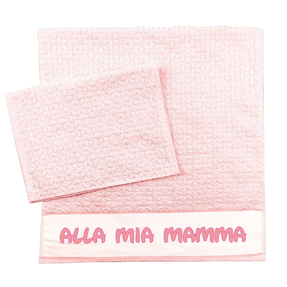 Coppietta spugna PERSONALIZZA con frasi dedicate alla MAMMA, al PAPA', ai NONNI