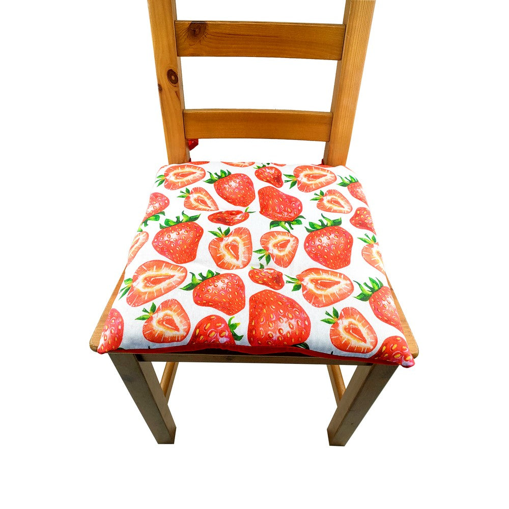 Conf.2 cuscini Trapuntini FRUITS cm.40x40