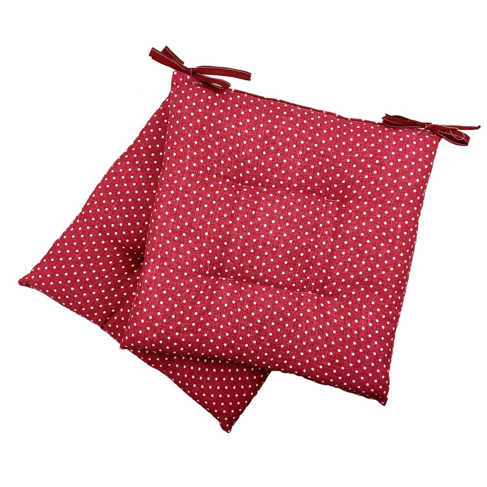 Cuscini coprisedia trapuntino RINO Confezione 2 Pezzi - Made in Italy DOUBLE FACE