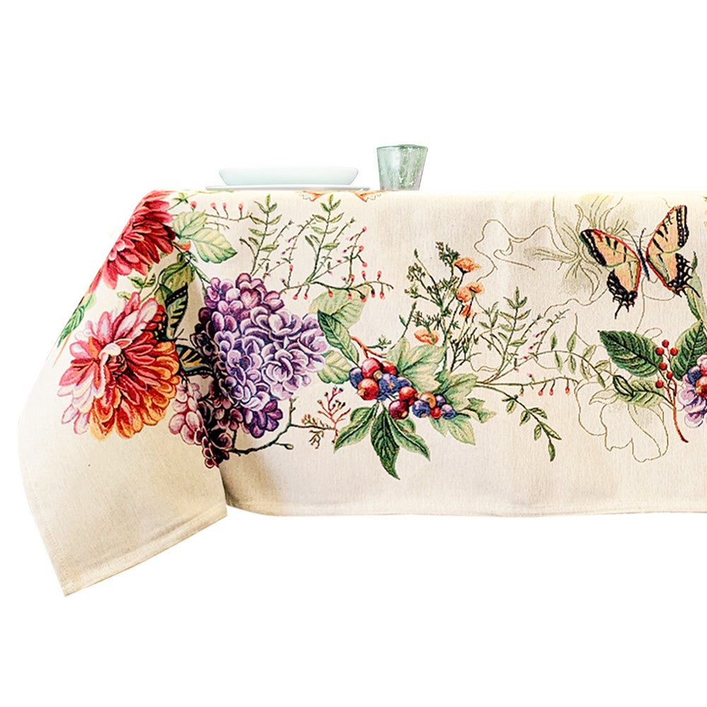 Copritavola cm.140x180 GOBELIN dis. BUTTERFLY sfuso