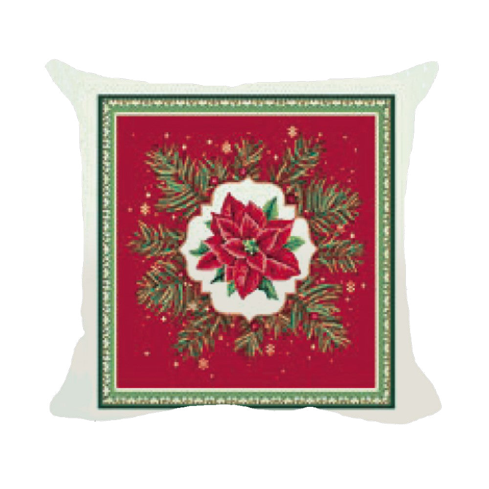 Fodera cuscino d'arredo GOBELIN cm 45x45 con cerniera dis.STAR