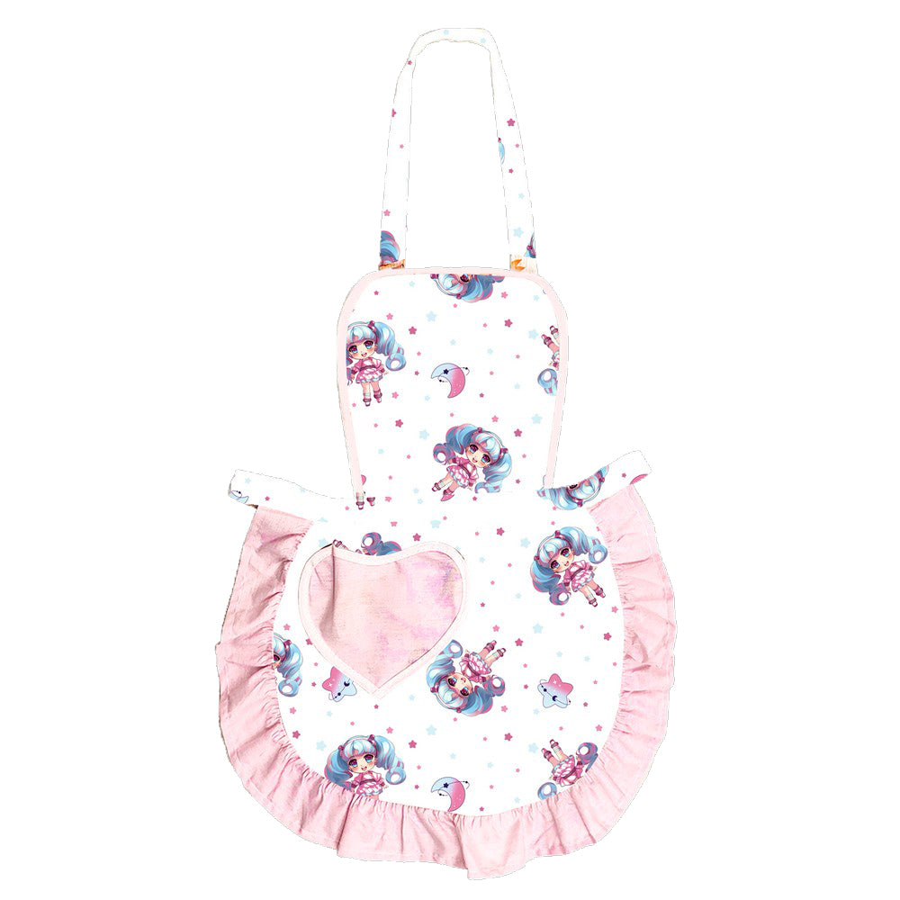Grembiulino baby FABRIZIO con pettorina cm.39x50