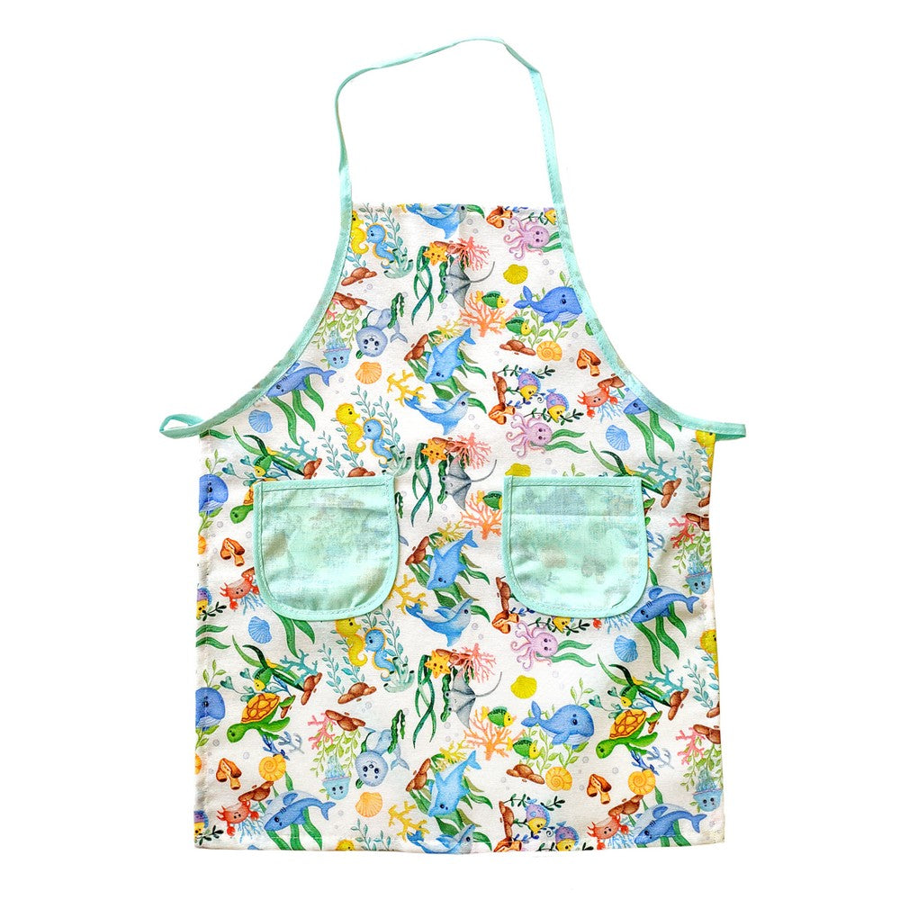 Grembiulino bimbo SEBASTIAN con due tasche