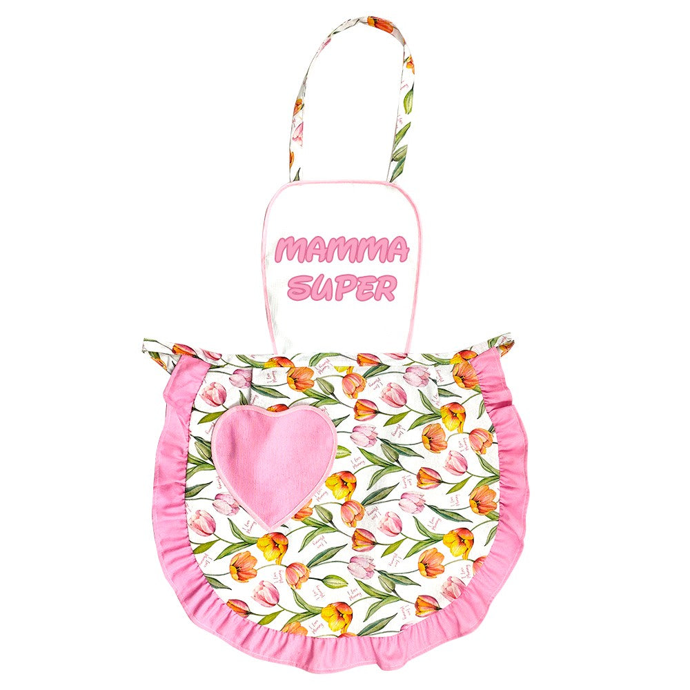 Grembiule donna personalizzato FRASI dedicate alla MAMMA