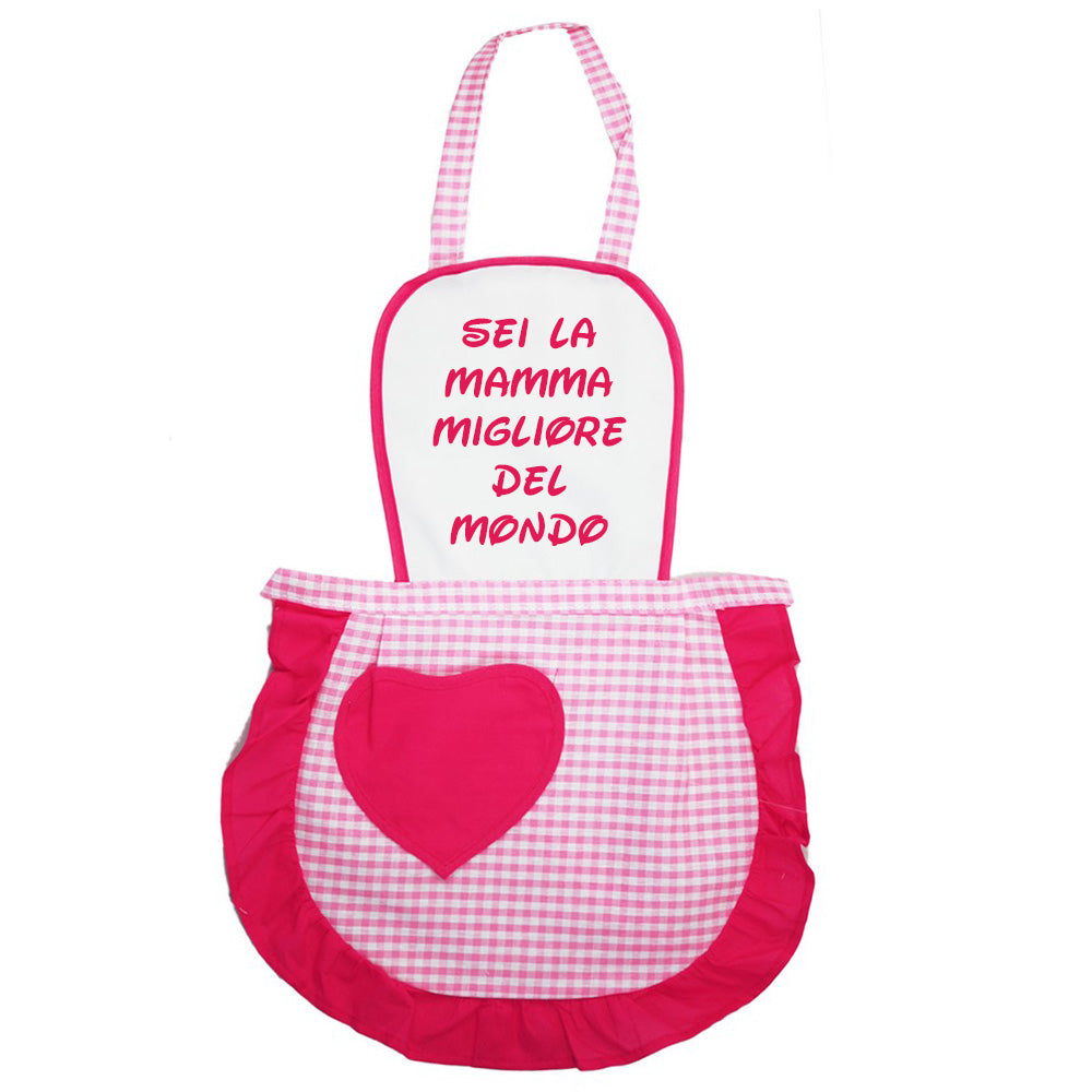 Grembiule donna personalizzato FRASI dedicate alla MAMMA