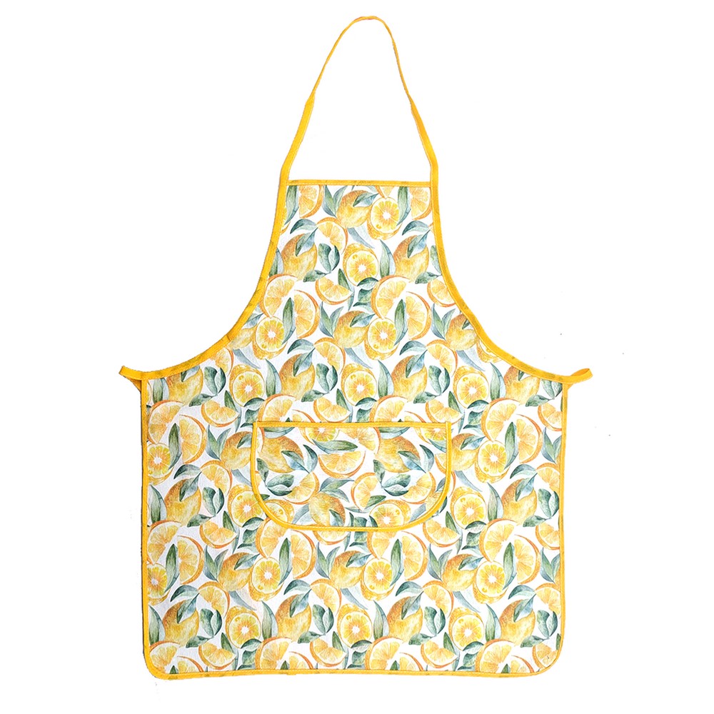 Grembiule intero FRUITS cm. 62x72 con tascone centrale