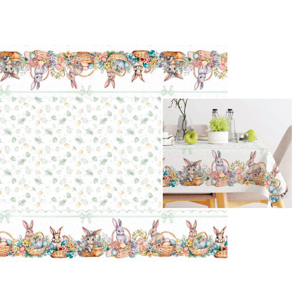 Tovaglia x 12 FASCIATA cm.140x250 EASTER