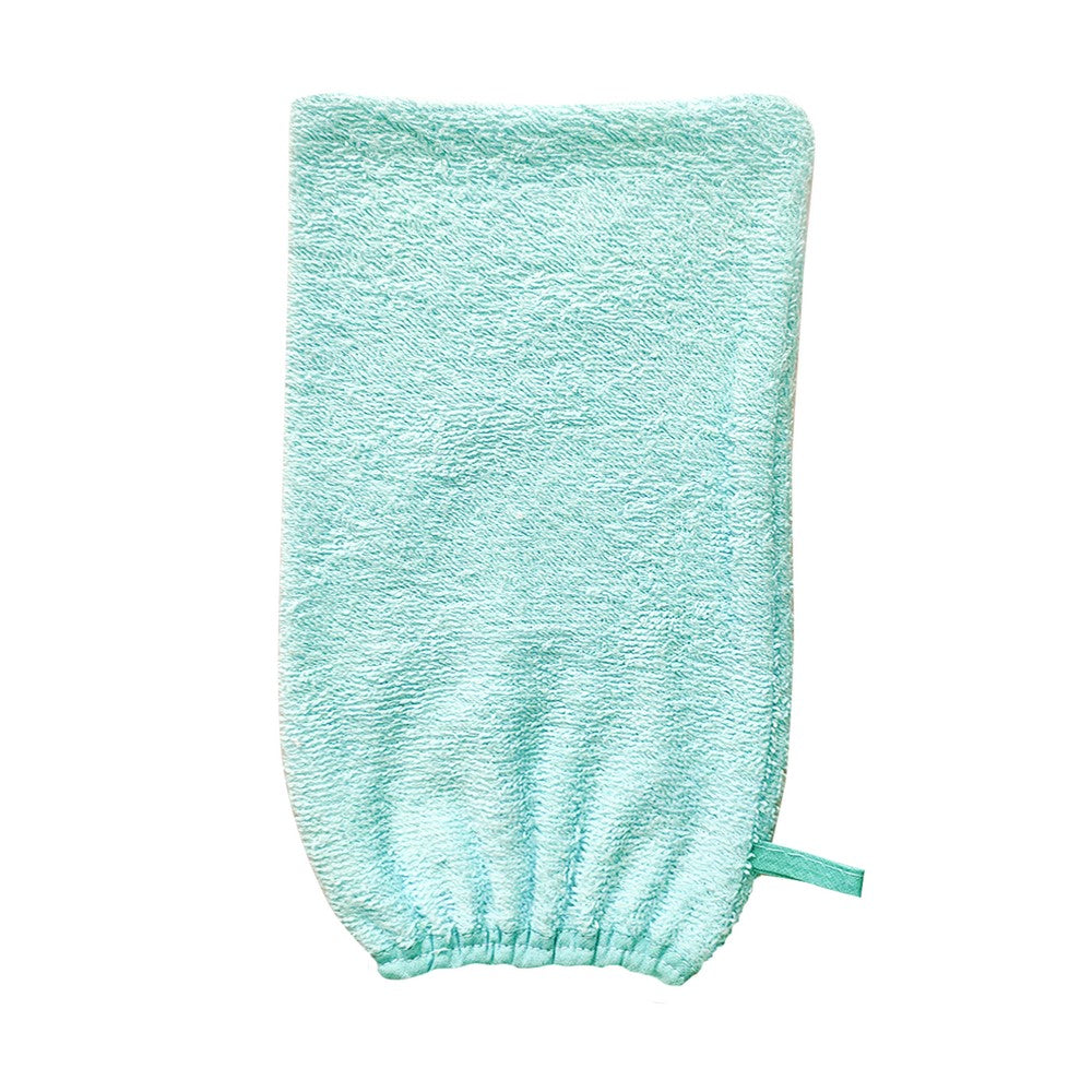 Manopole da bagno cm.26x16 con elastico in spugna t.unita