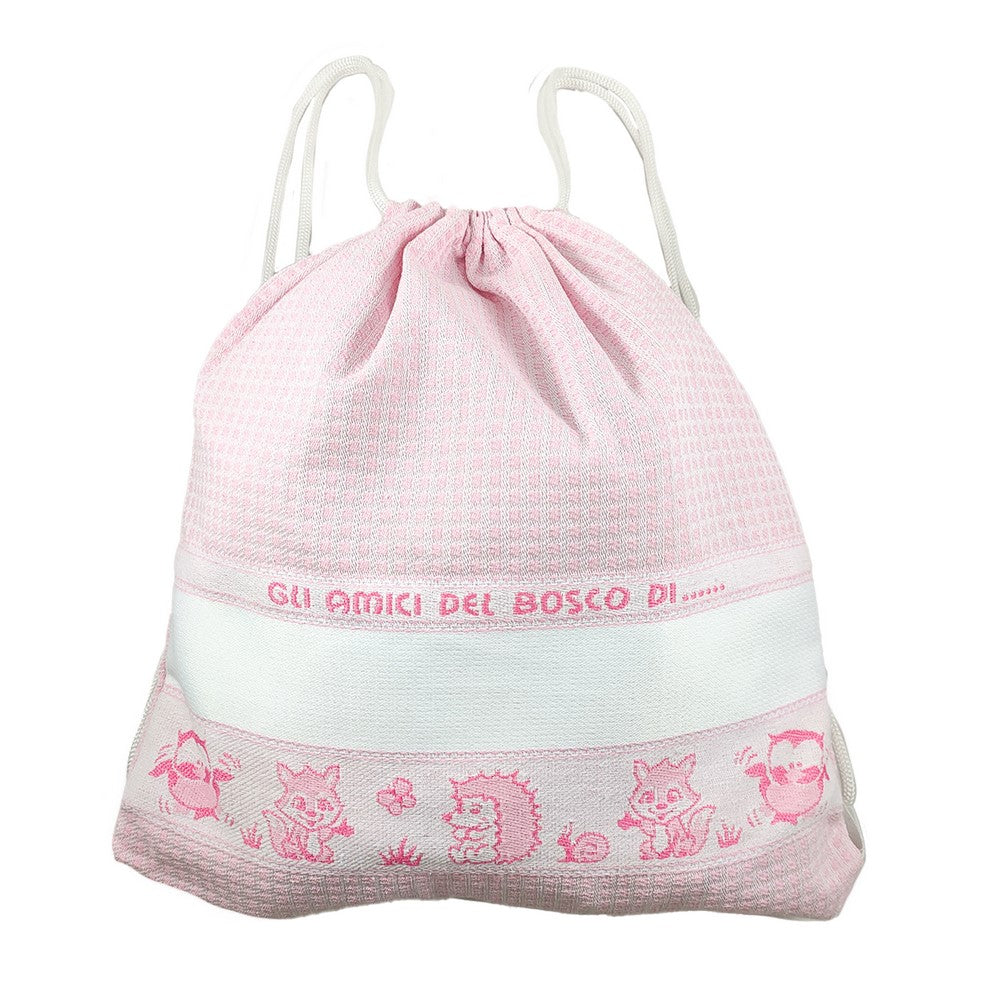 Sacca ZAINETTO PERSONALIZZATO AMICI DEL BOSCO