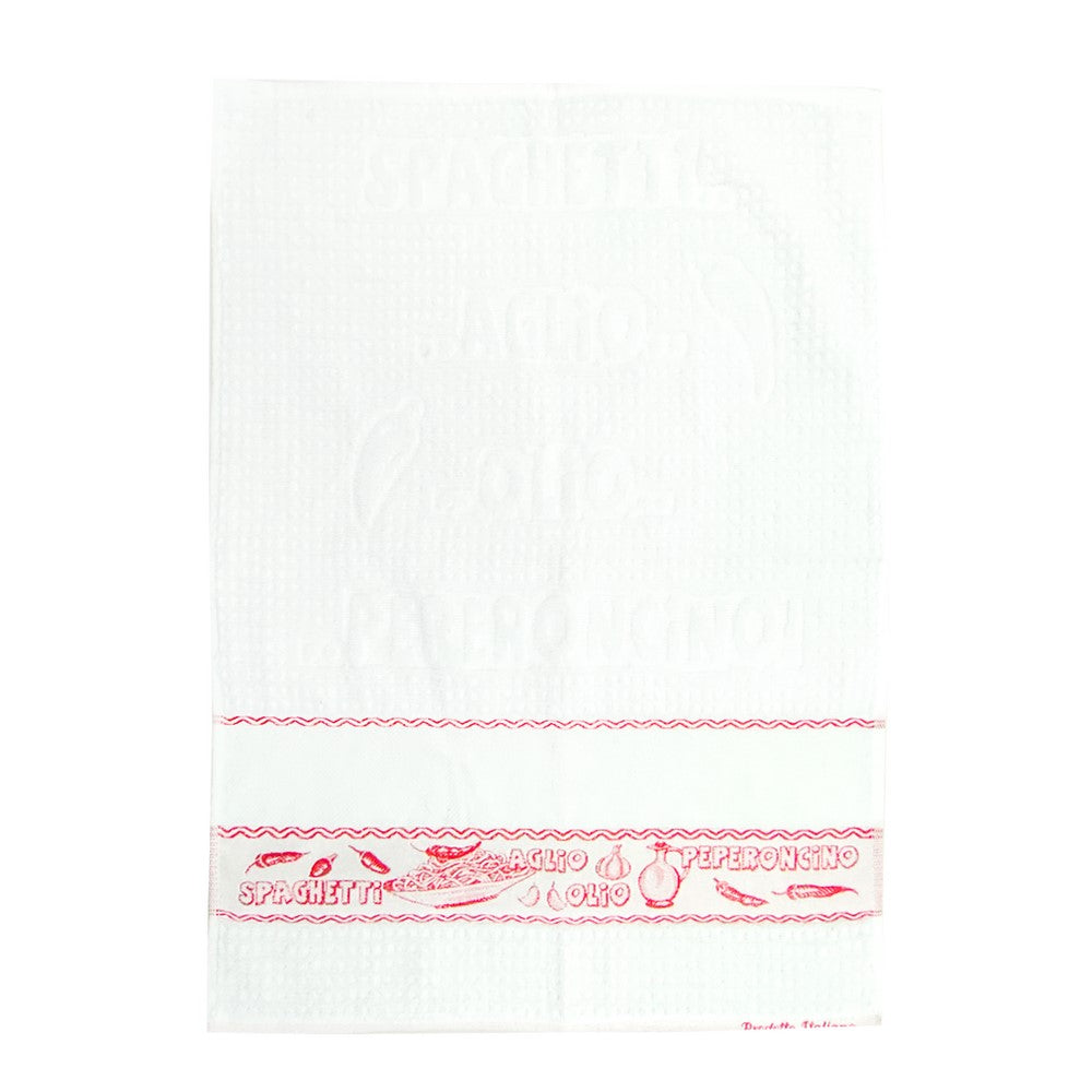 Strofinaccio da ricamare SPAGHETTI cm.50x70