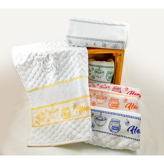 Strofinaccio da ricamare HONEY cm.50x70