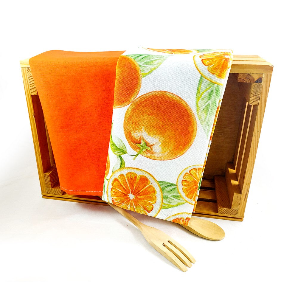 Bis strofinacci FRUITS cm.52x72