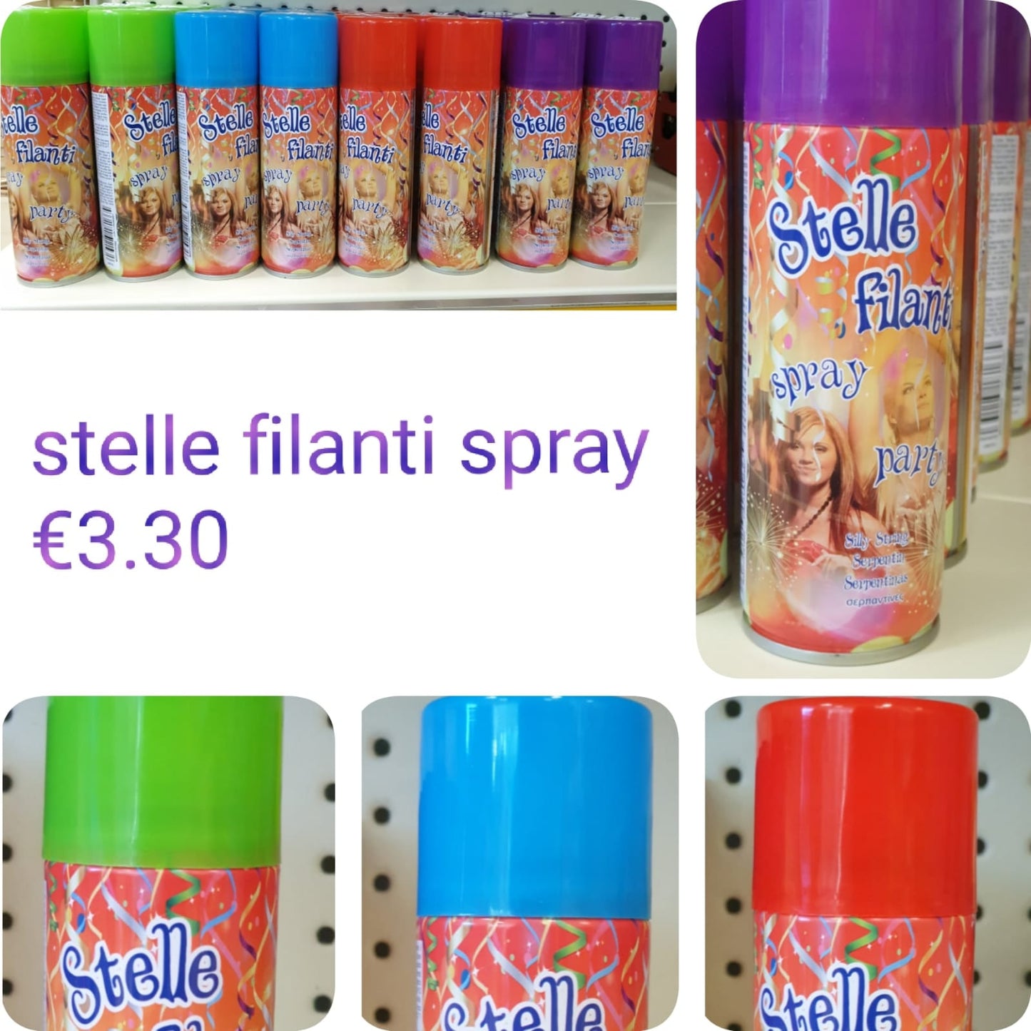 Stelle filanti spry 83 ML