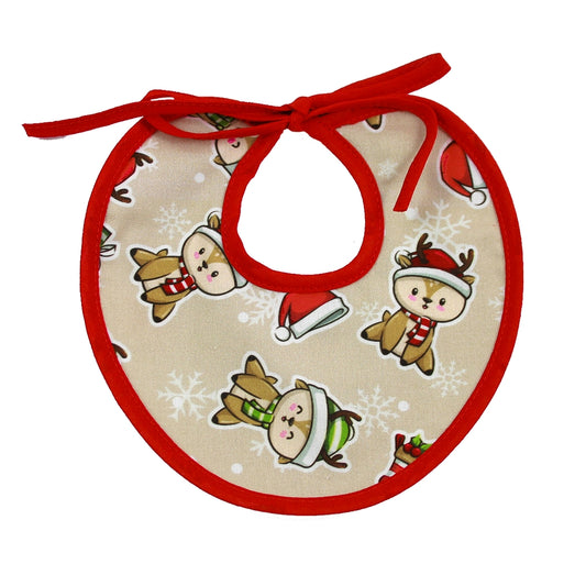 Bavaglino DASHER cm.18x17 in tela con laccetti