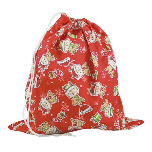 Sacchetto doni DANCER BIG cm.50x60 in tela stampata