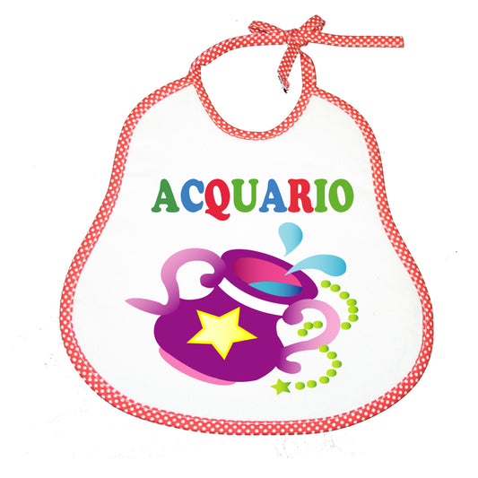 Bavetta ZODIACO cm.24x24 con laccetti