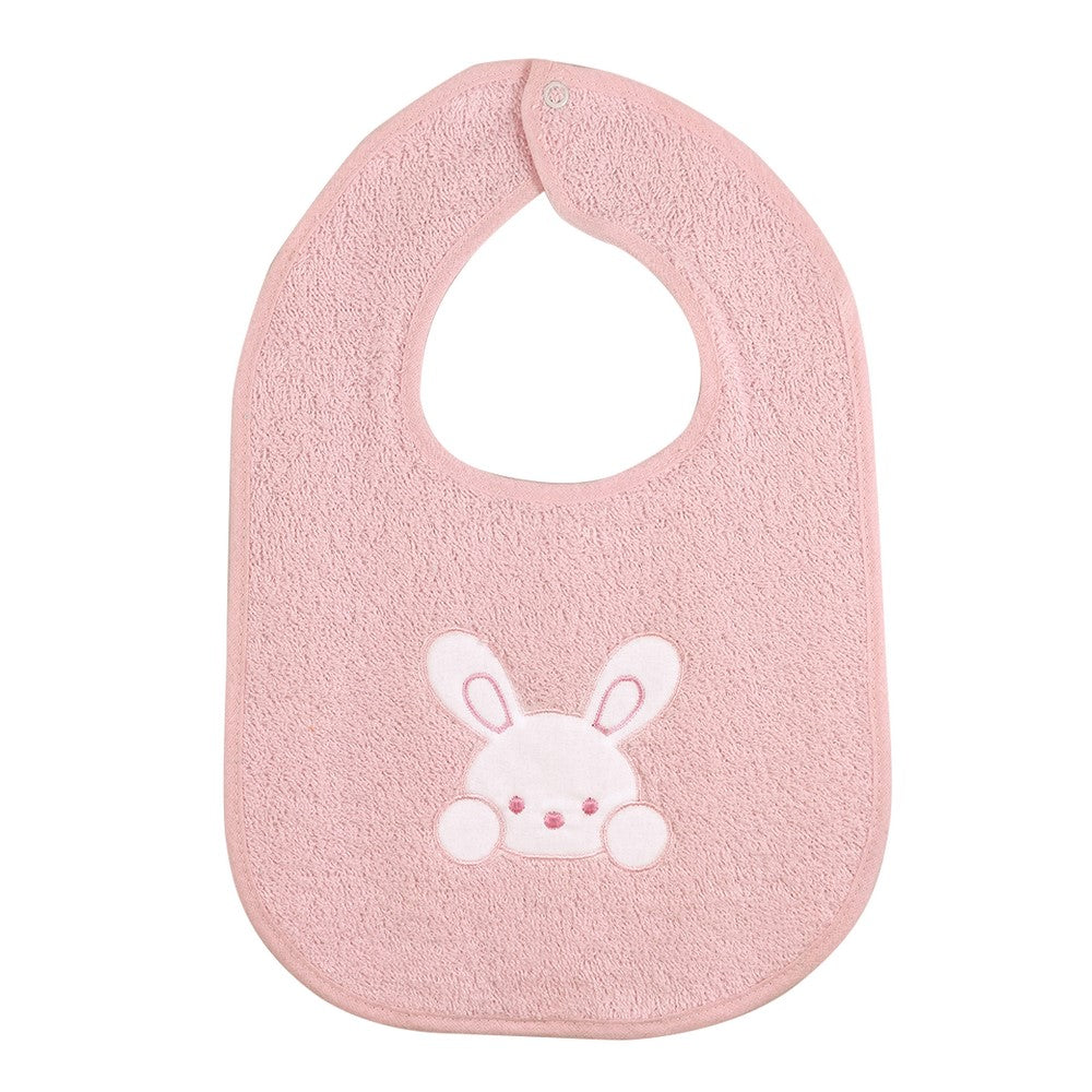 Bavetta DUCK cm.26x35 ricamata allacciatura con bottone