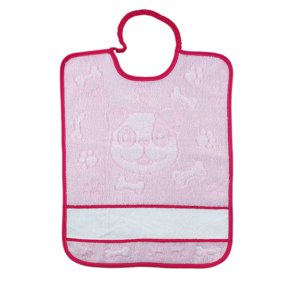 Bavaglino RUFY cm. 29x35 con etamine per ricamo chiusura con elastico