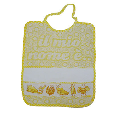 Bavaglino personalizzato con il nome che vuoi tu
