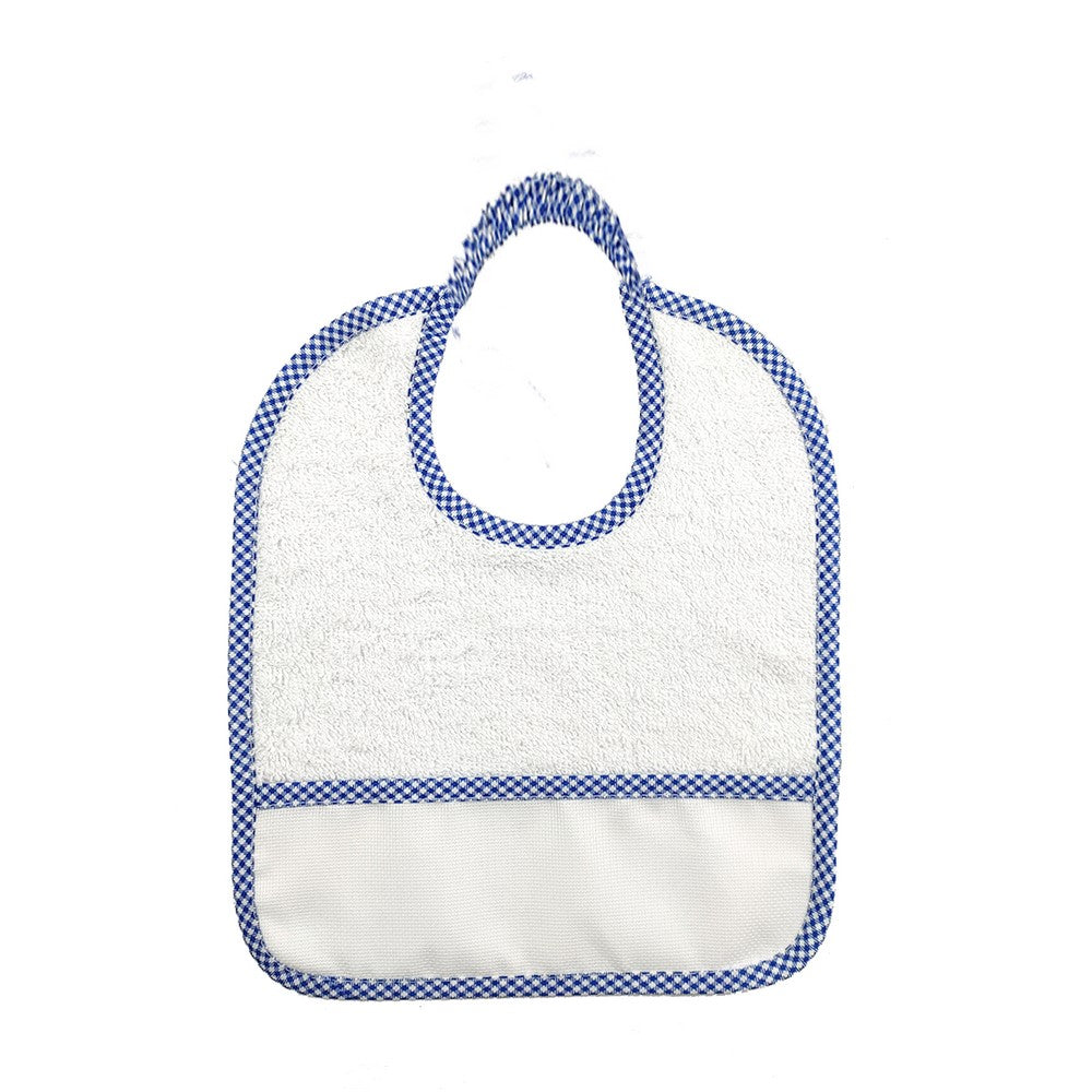 6 BAVAGLINI piccoli 24x27 con ELASTICO personalizzati con il nome che vuoi tu.
