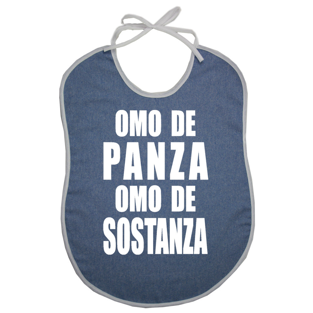 Bavaglione JEANS frasi spiritose ADULTO